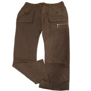 French Connection (28) gray pants with zipper pockets